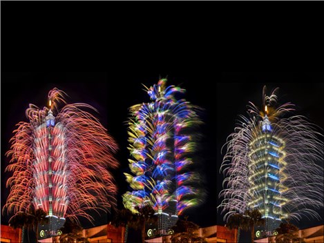 2017、2018、2019台北101