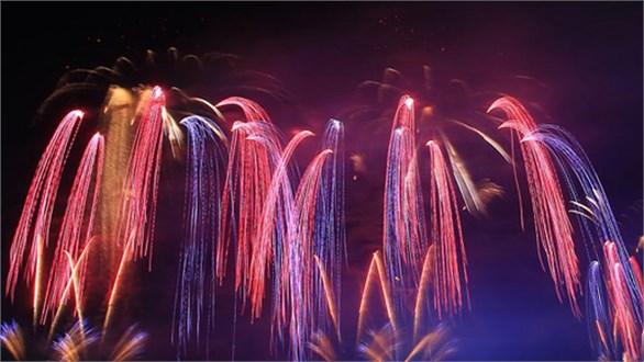 Zhang jigang xiao river thousand hands guanyin fireworks