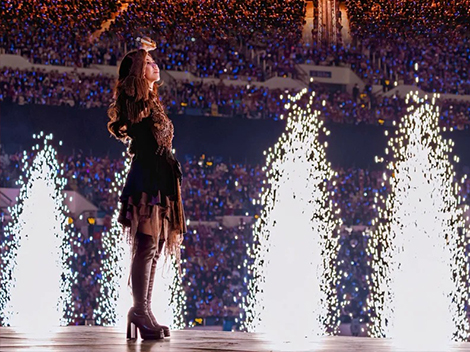 邓紫棋跨年烟花秀